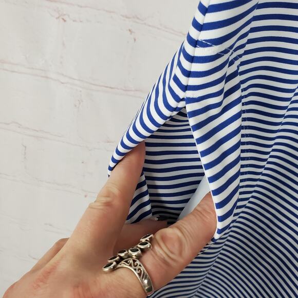 NEW Tommy Bahama Aubrey Island Zone Sun Shelter Resort Stripe Tank Dress XS UPF - Picture 11 of 15